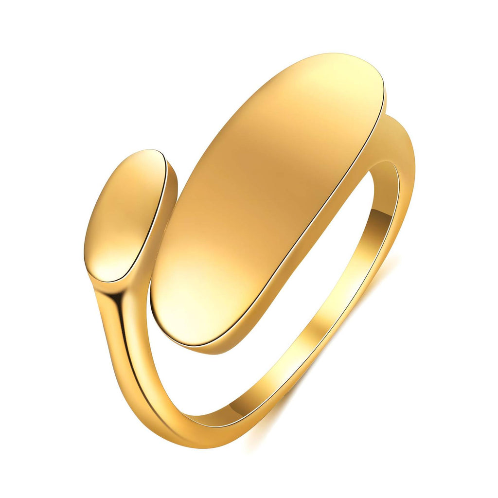 Open Oval Statement Ring