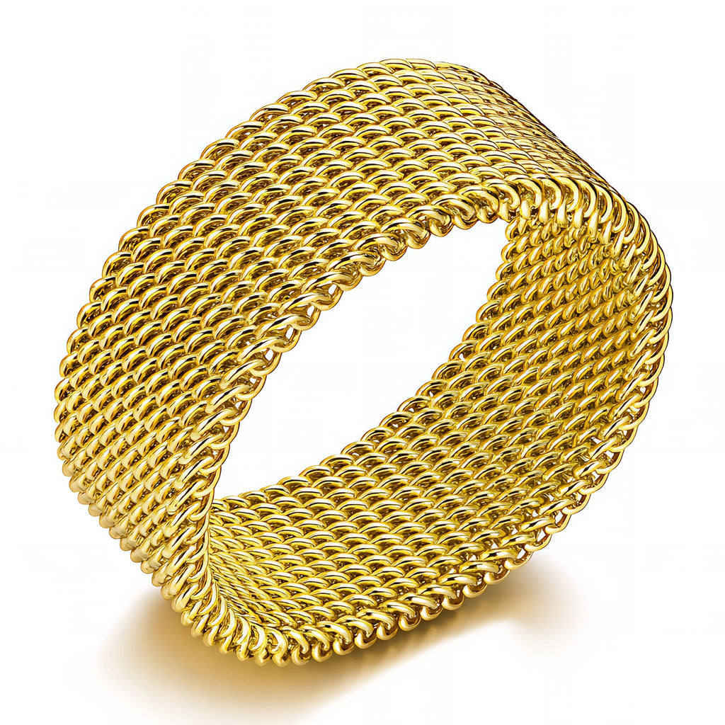 Elegant Wide Band Ring