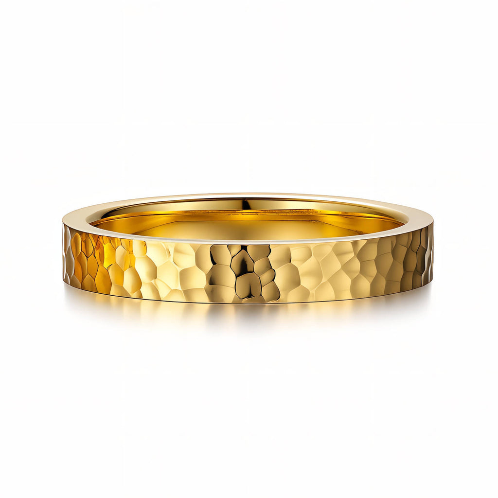 Hammered Band Ring