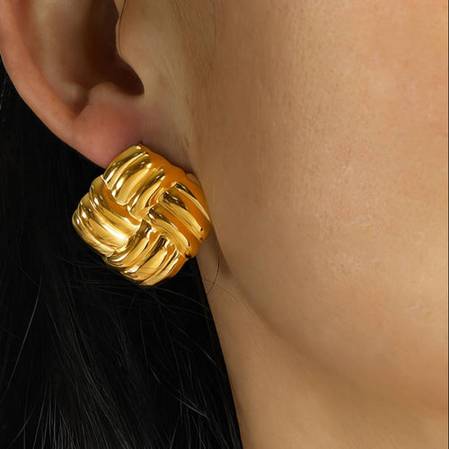 Chunky Knot Earrings