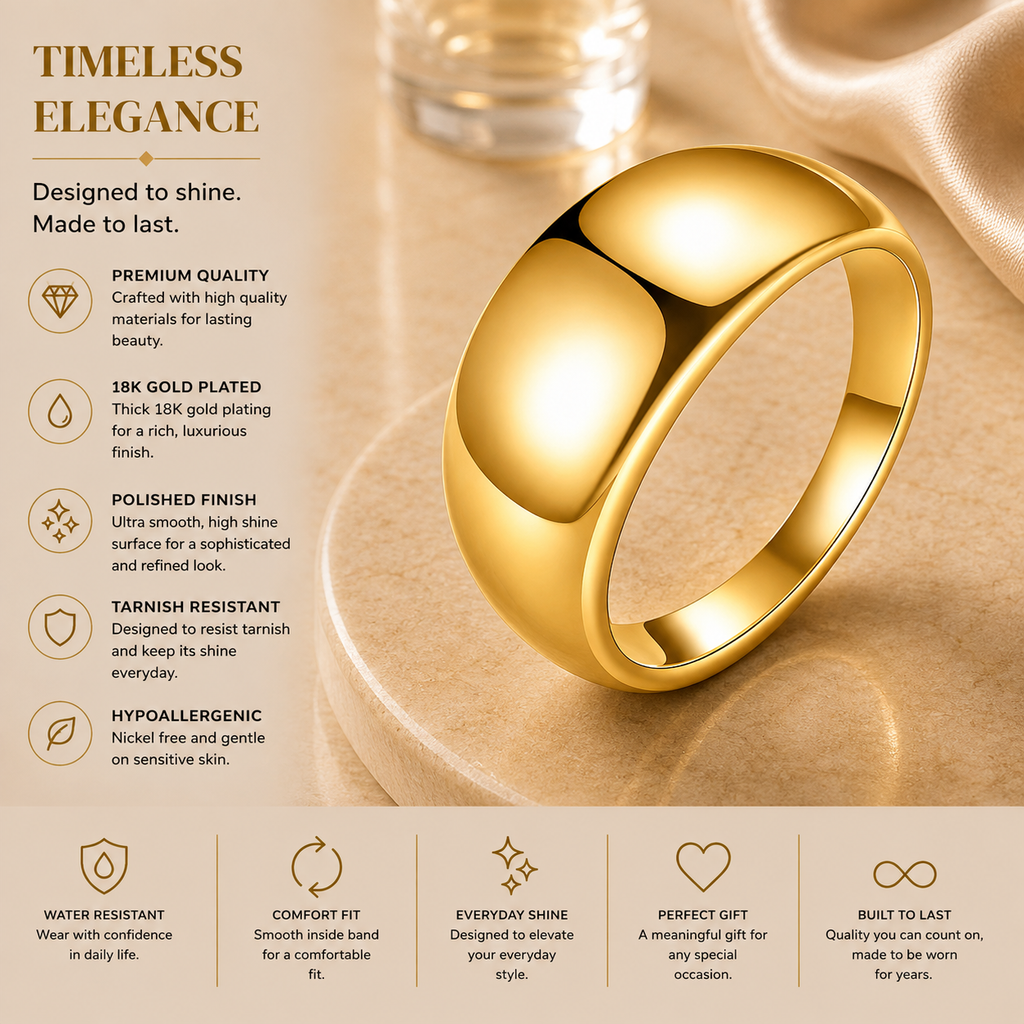 Dome Statement Ring