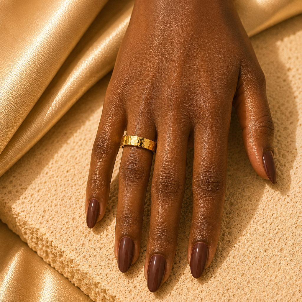 Hammered Band Ring