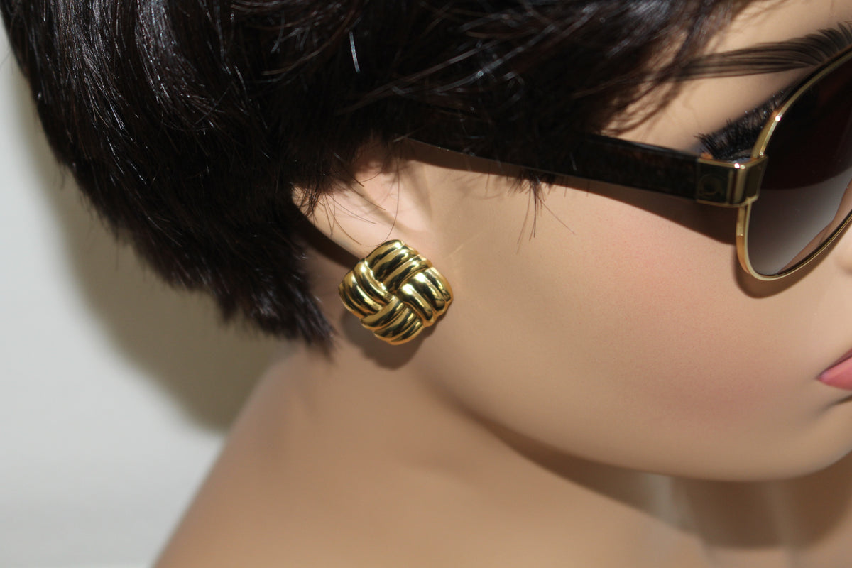 Chunky Knot Earrings