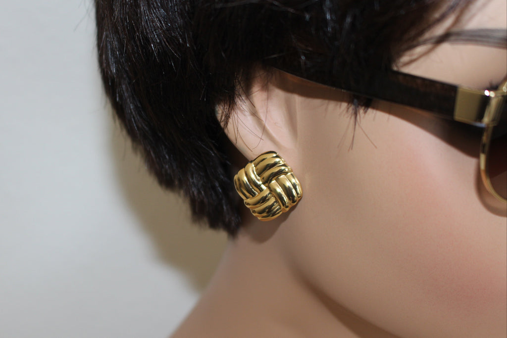 Chunky Knot Earrings