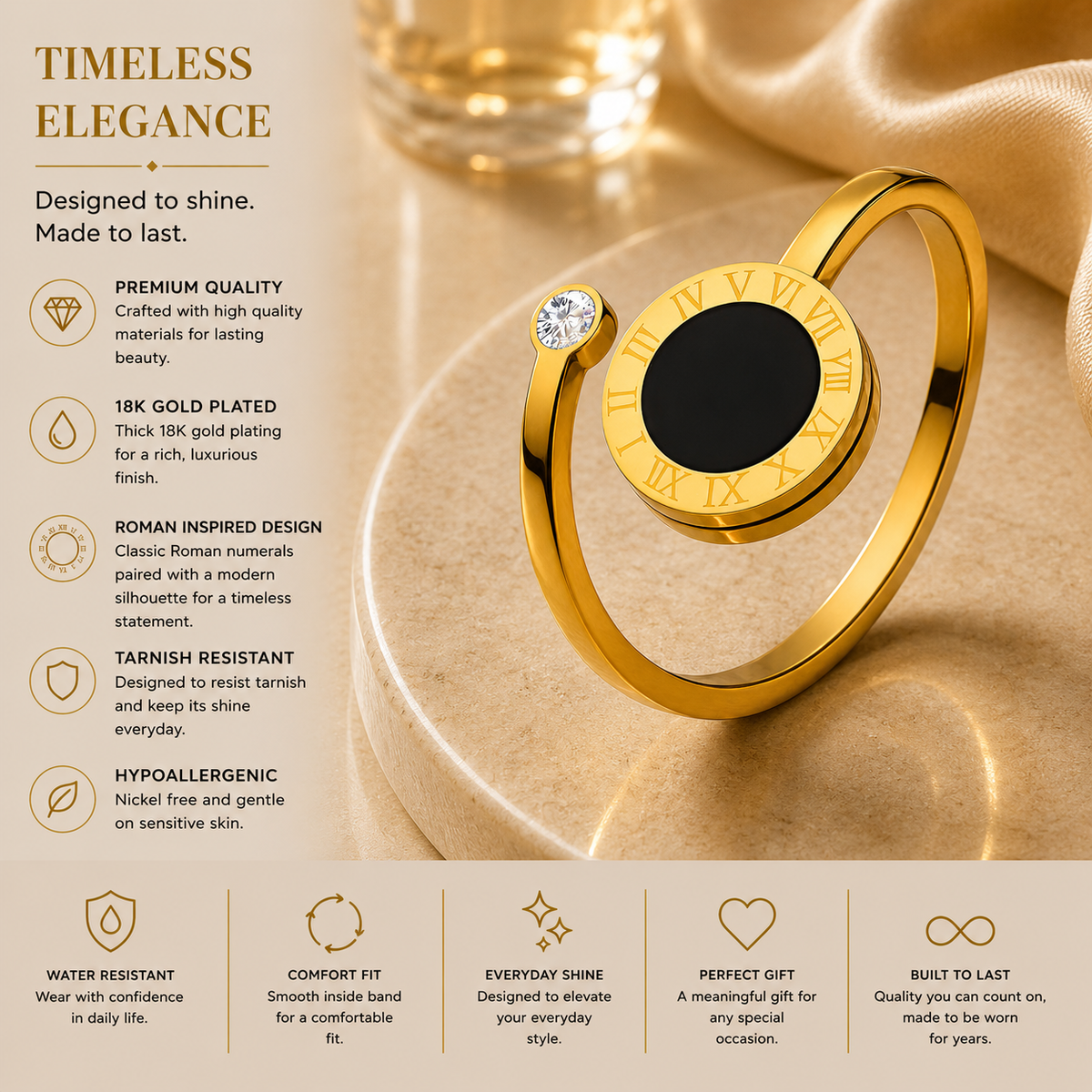 Luxury Statement Ring