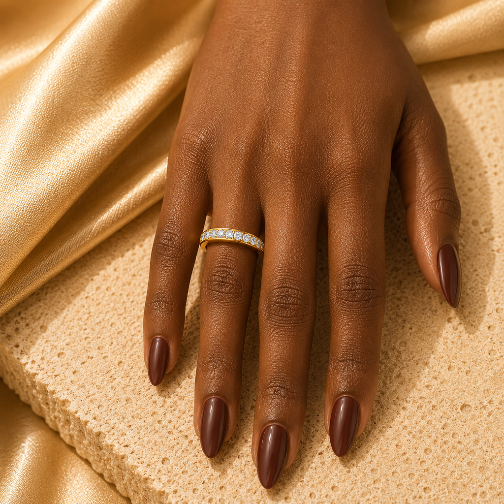 Pavé Crystal Ring