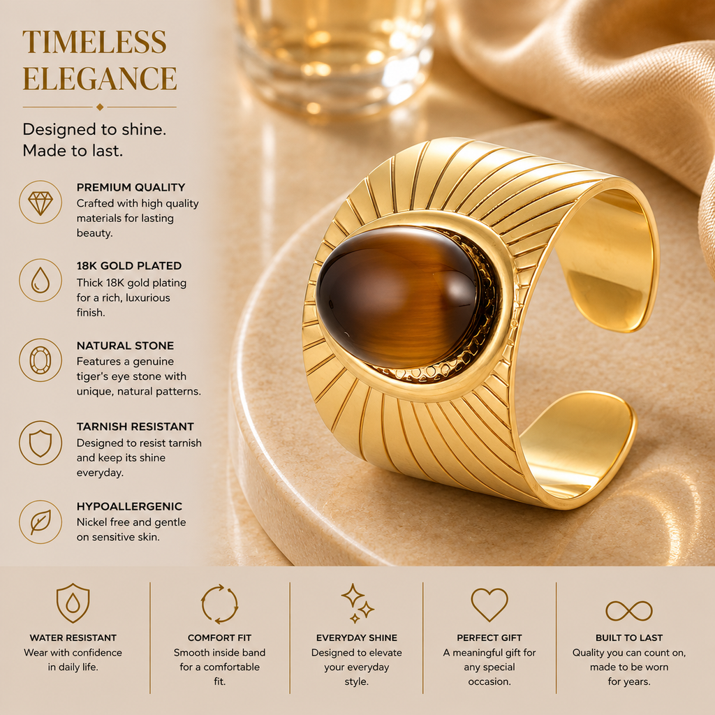 Tiger Eye Ring